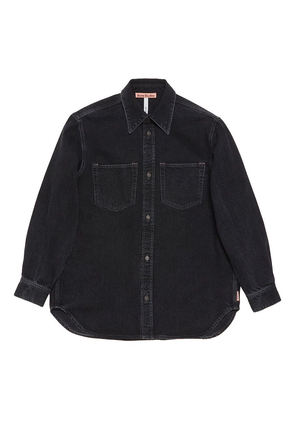 Acne Studios Denim Button Up 'Black' - ROOTED