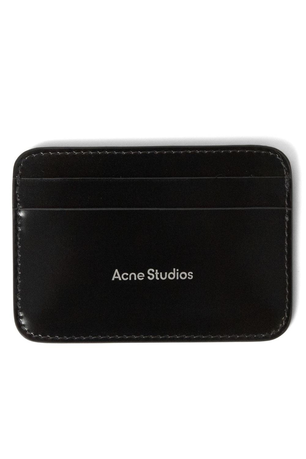 Acne Studios Pebble Card Holder 'Black' - ROOTED