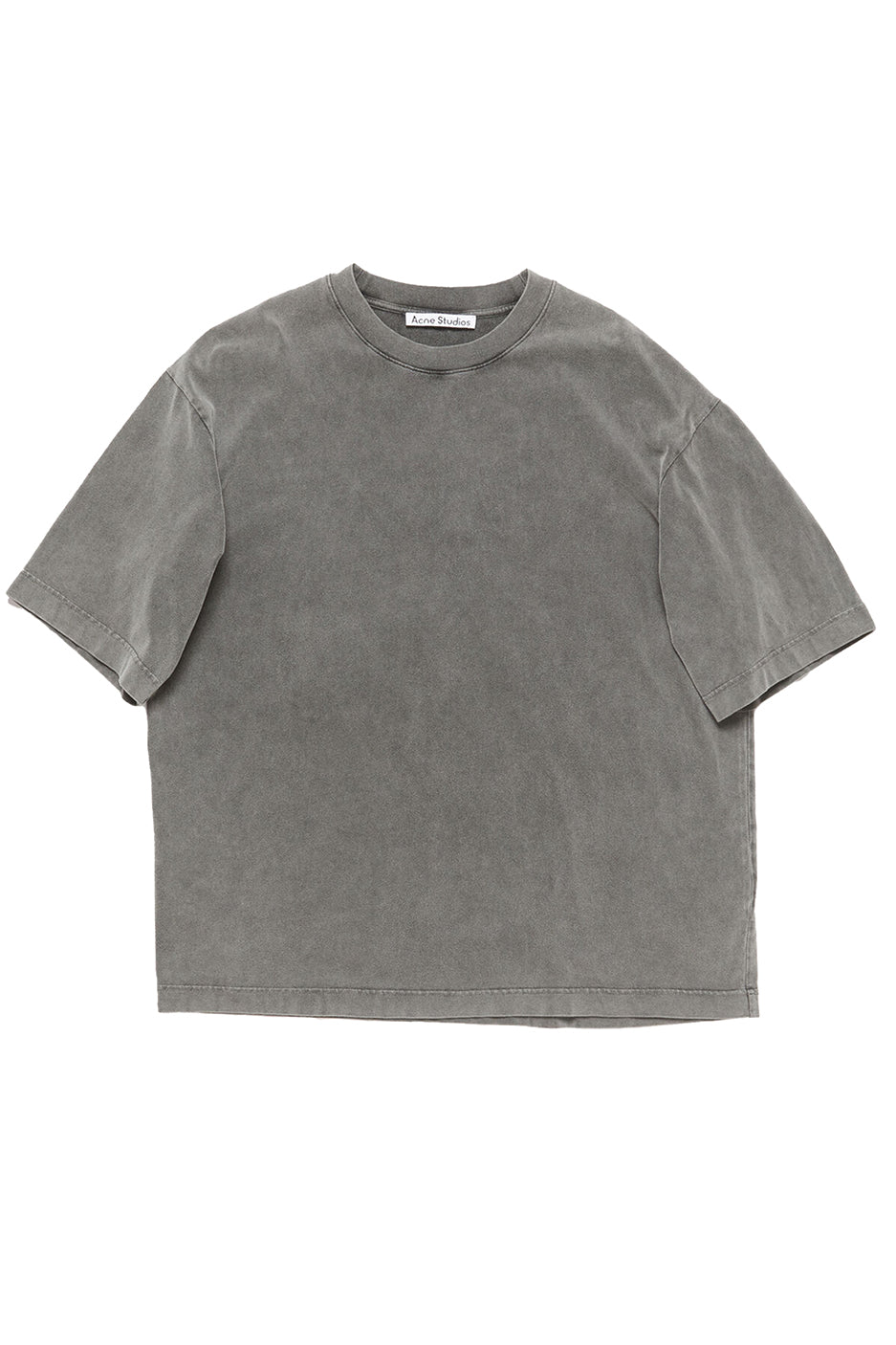 Acne Studios Rubber Patch Tee 'Faded Black' - ROOTED