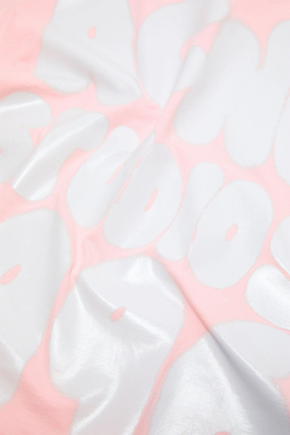 Acne Studios Spray Logo Tee 'Pink' - ROOTED