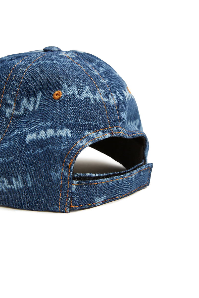 Marni Megamarni Hat 'Iris Blue' - ROOTED