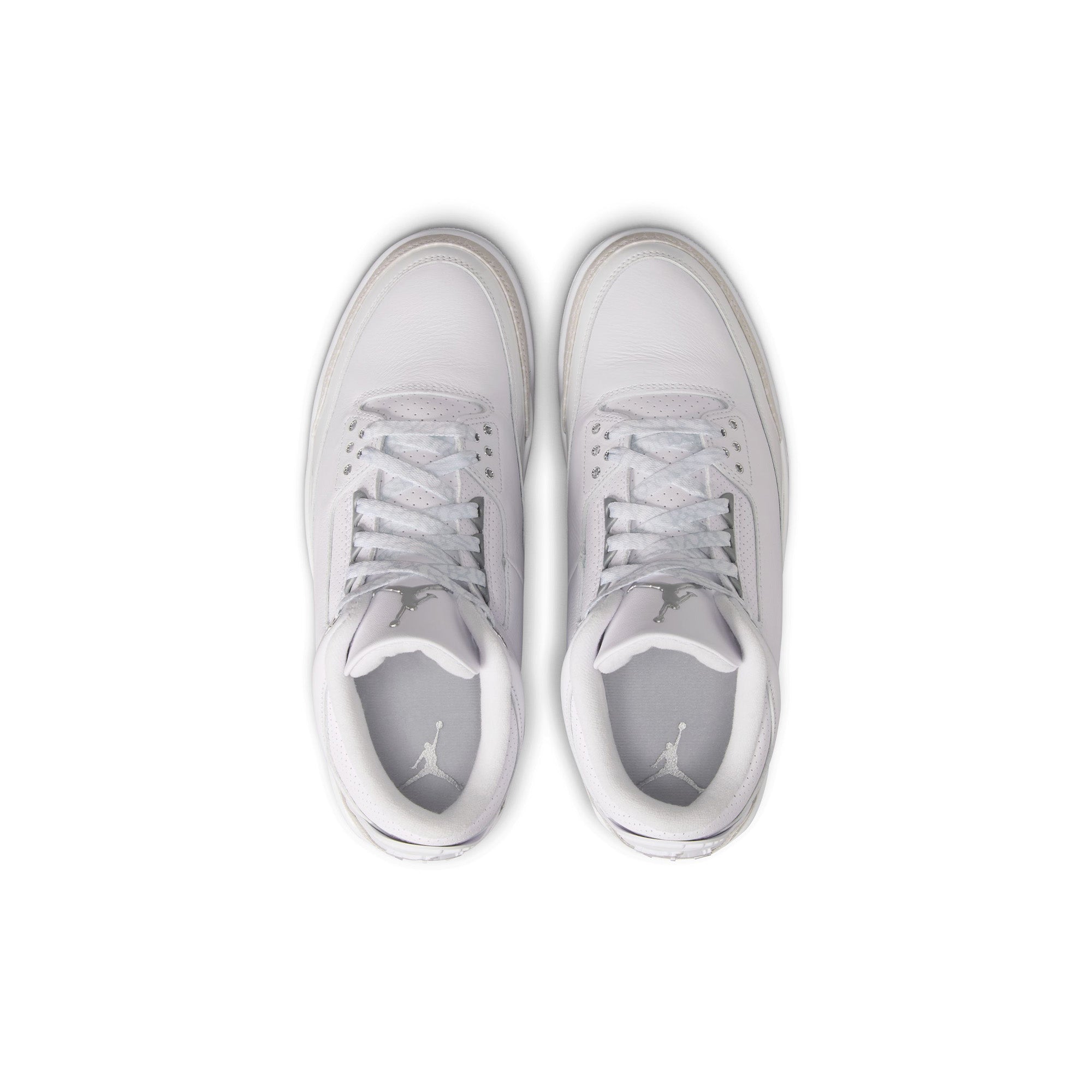 Air Jordan 3 Retro 'White/Metallic Silver' - ROOTED