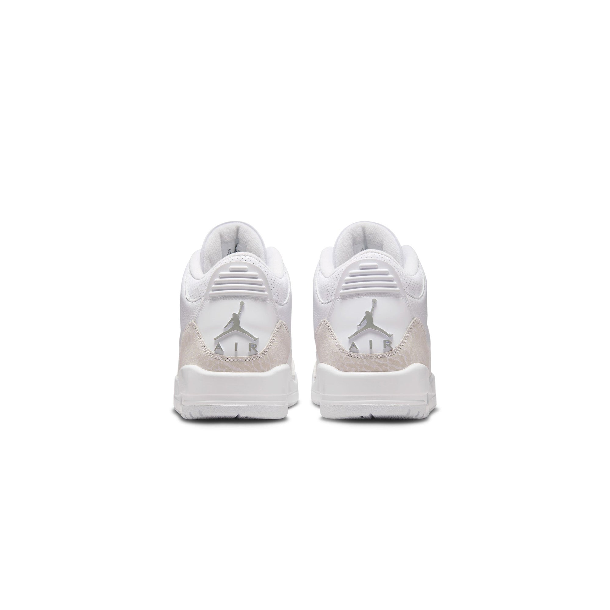 Air Jordan 3 Retro 'White/Metallic Silver' - ROOTED