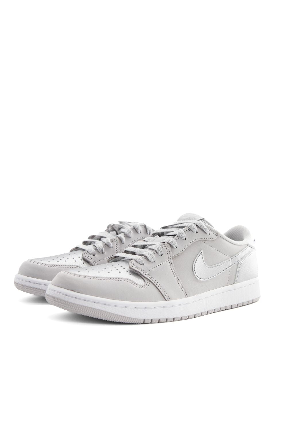 Air Jordan 1 Low OG 'Neutral Grey/Metallic Silver' - ROOTED