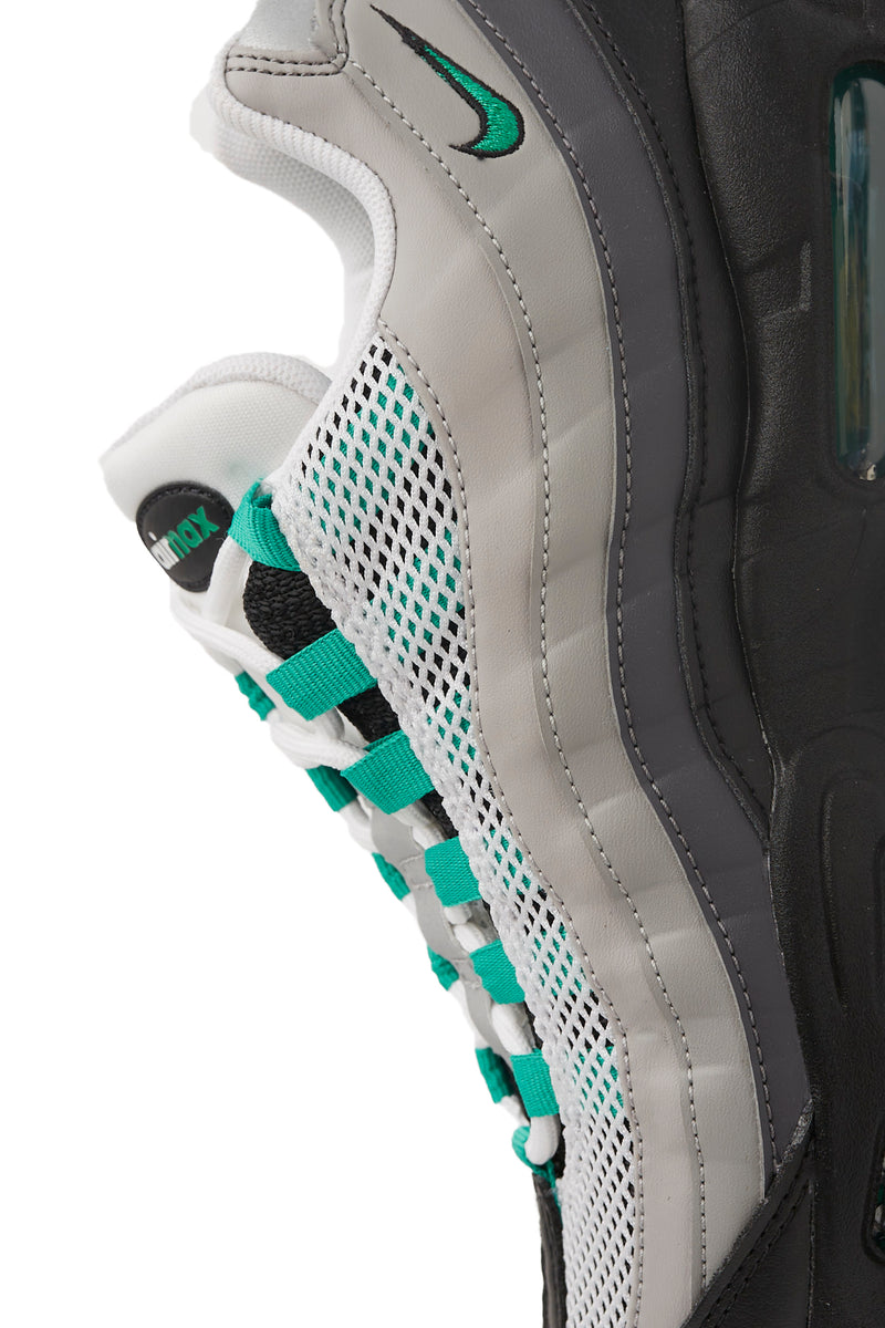 Nike Womens Air Max 95 'Black/Stadium Green' - ROOTED