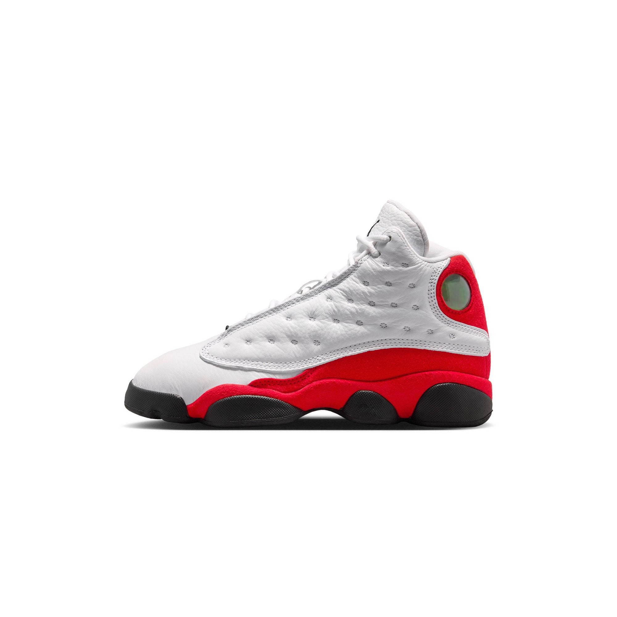 Kids Air Jordan 13 Retro 'White/Black/True Red' - ROOTED