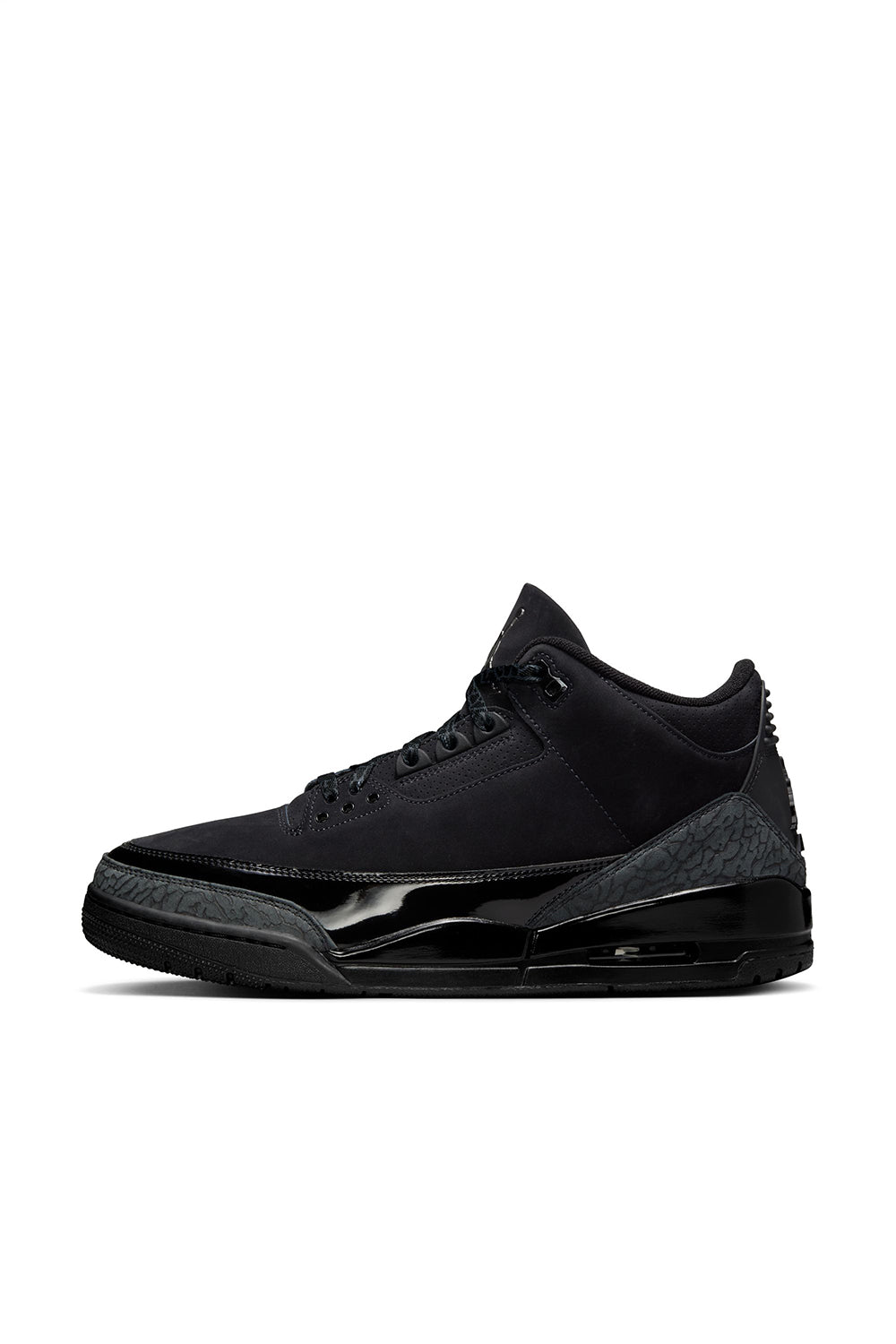 Kids Air Jordan 3 Retro 'Black/Dark Charcoal' - ROOTED