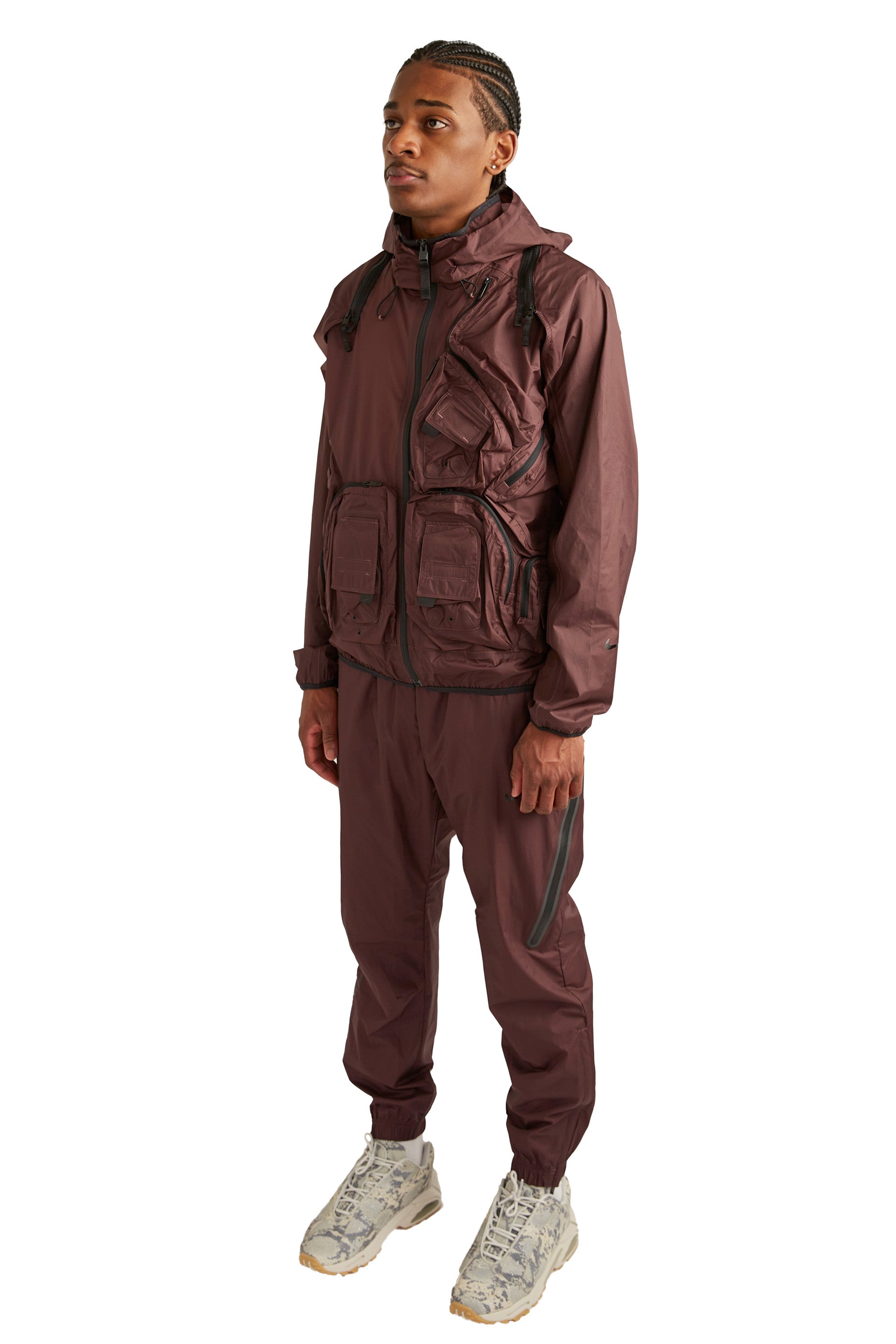 Nike x Nocta M NRG Track Pants 'Dark Wine/Black' - ROOTED