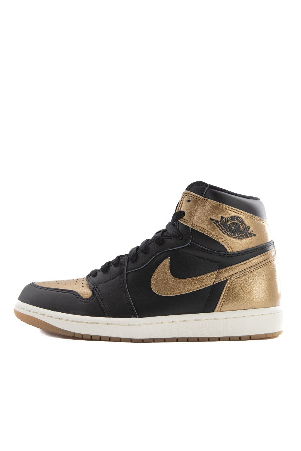 Air Jordan 1 Retro High OG 'Black/Metallic Gold' - ROOTED