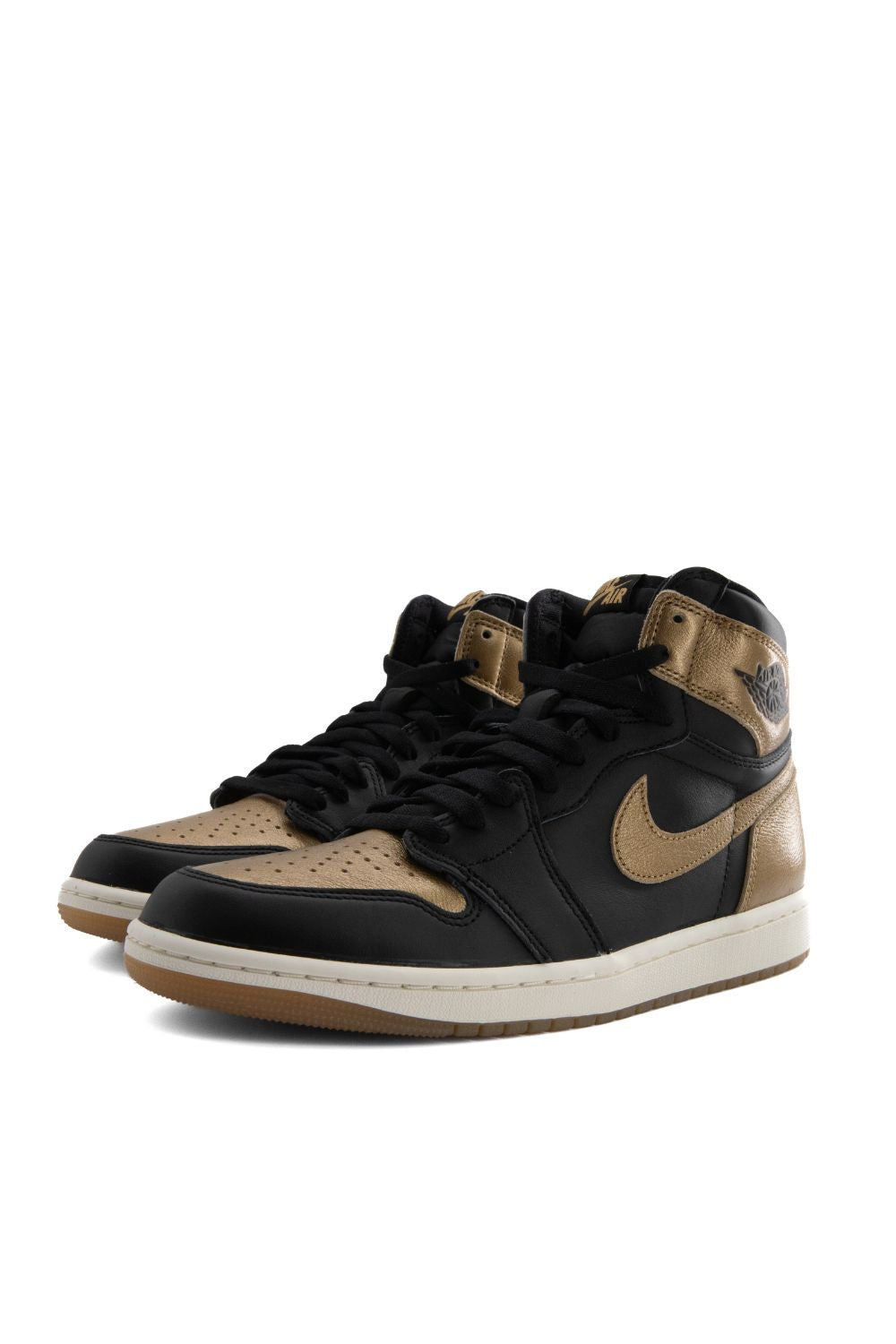 Air Jordan 1 Retro High OG 'Black/Metallic Gold' - ROOTED