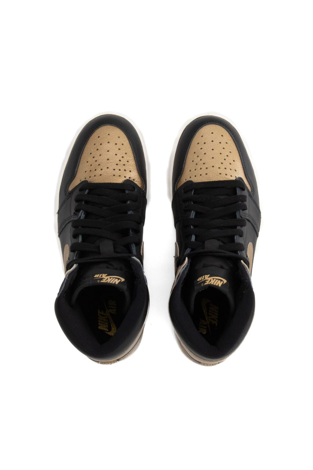 Air Jordan 1 Retro High OG 'Black/Metallic Gold' - ROOTED