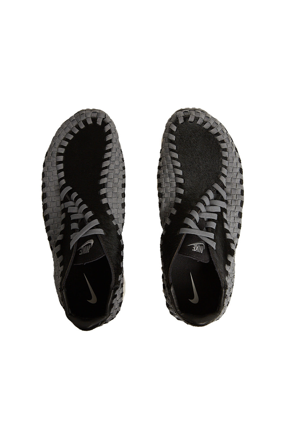 Nike Womens Air Footscape Woven 'Black/Smoke Grey' - ROOTED