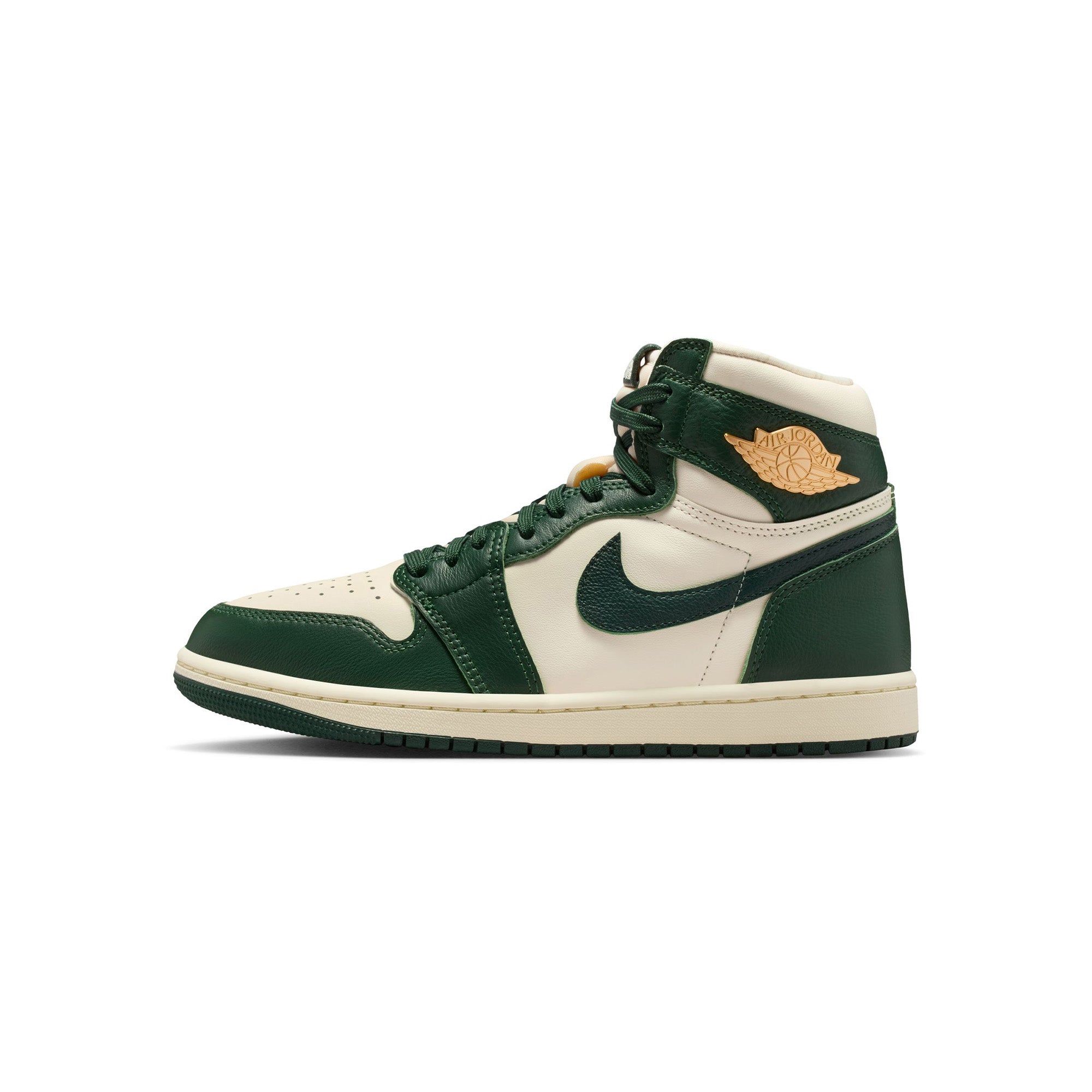Womens Air Jordan 1 High OG 'Pale Ivory/Pro Green'