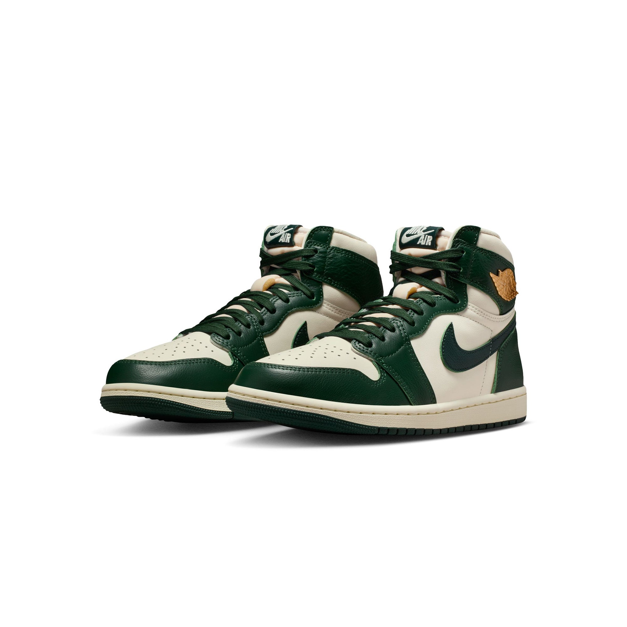 Womens Air Jordan 1 High OG 'Pale Ivory/Pro Green'