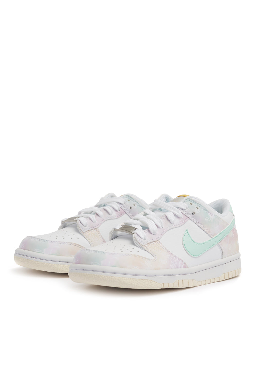Nike Kids Dunk Low 'White/Mint Foam' - ROOTED