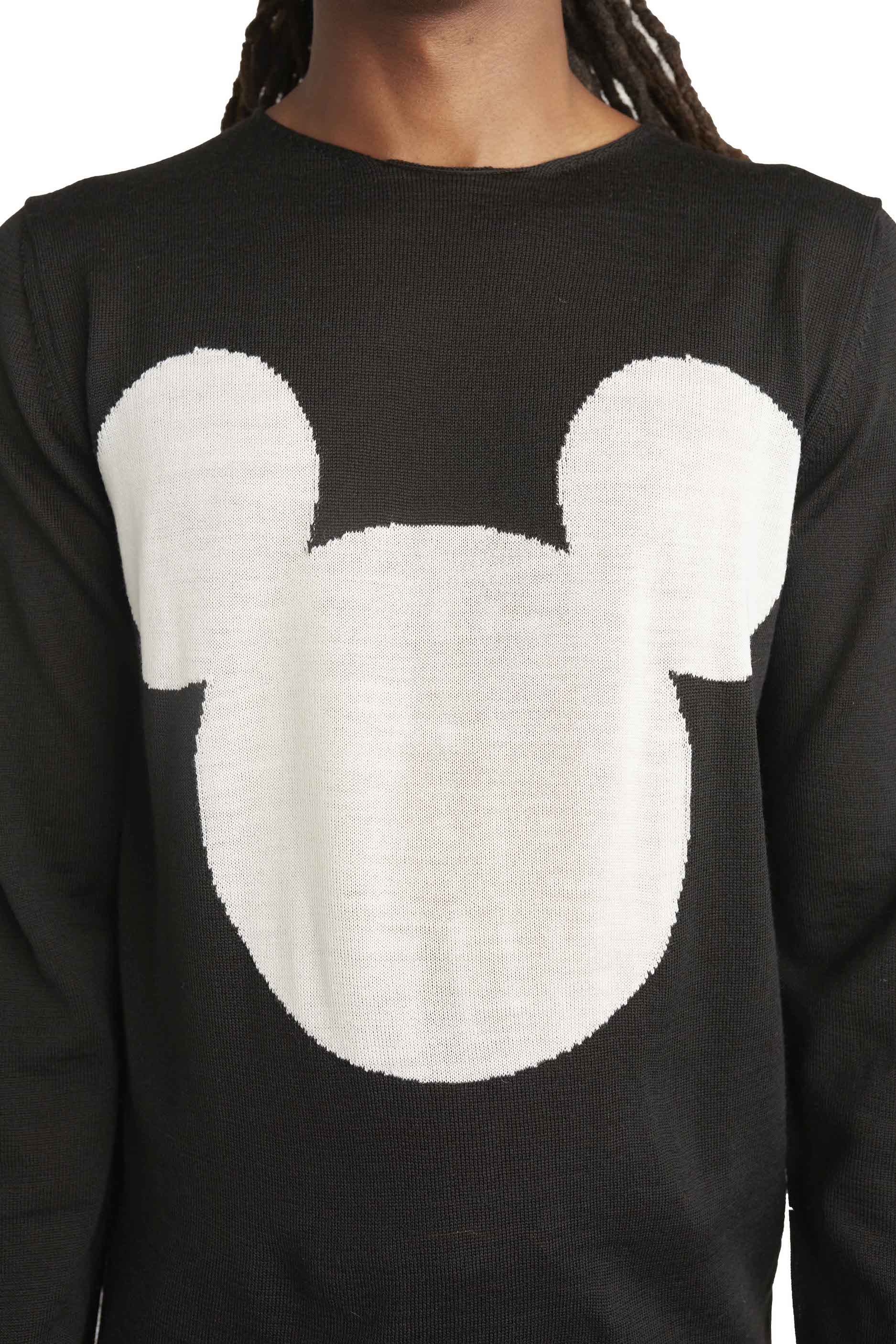 Comme des Garcons SHIRT Knit Sweater 'Black' - ROOTED