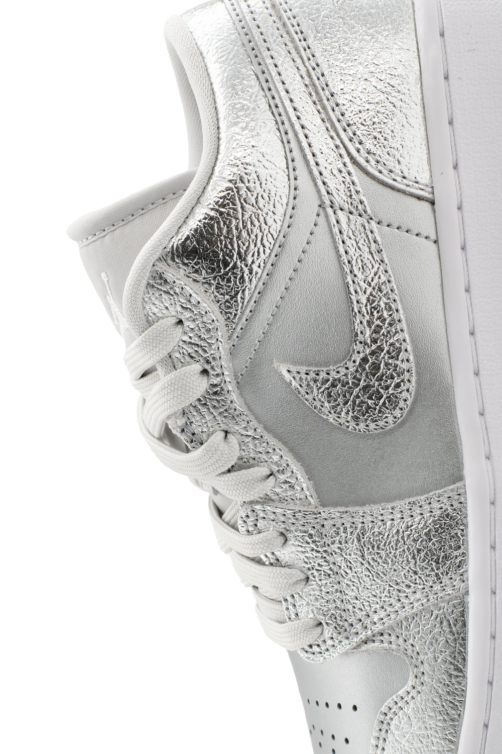 Air Jordan Womens 1 Low SE 'Metallic Silver/Photon Dust' - ROOTED