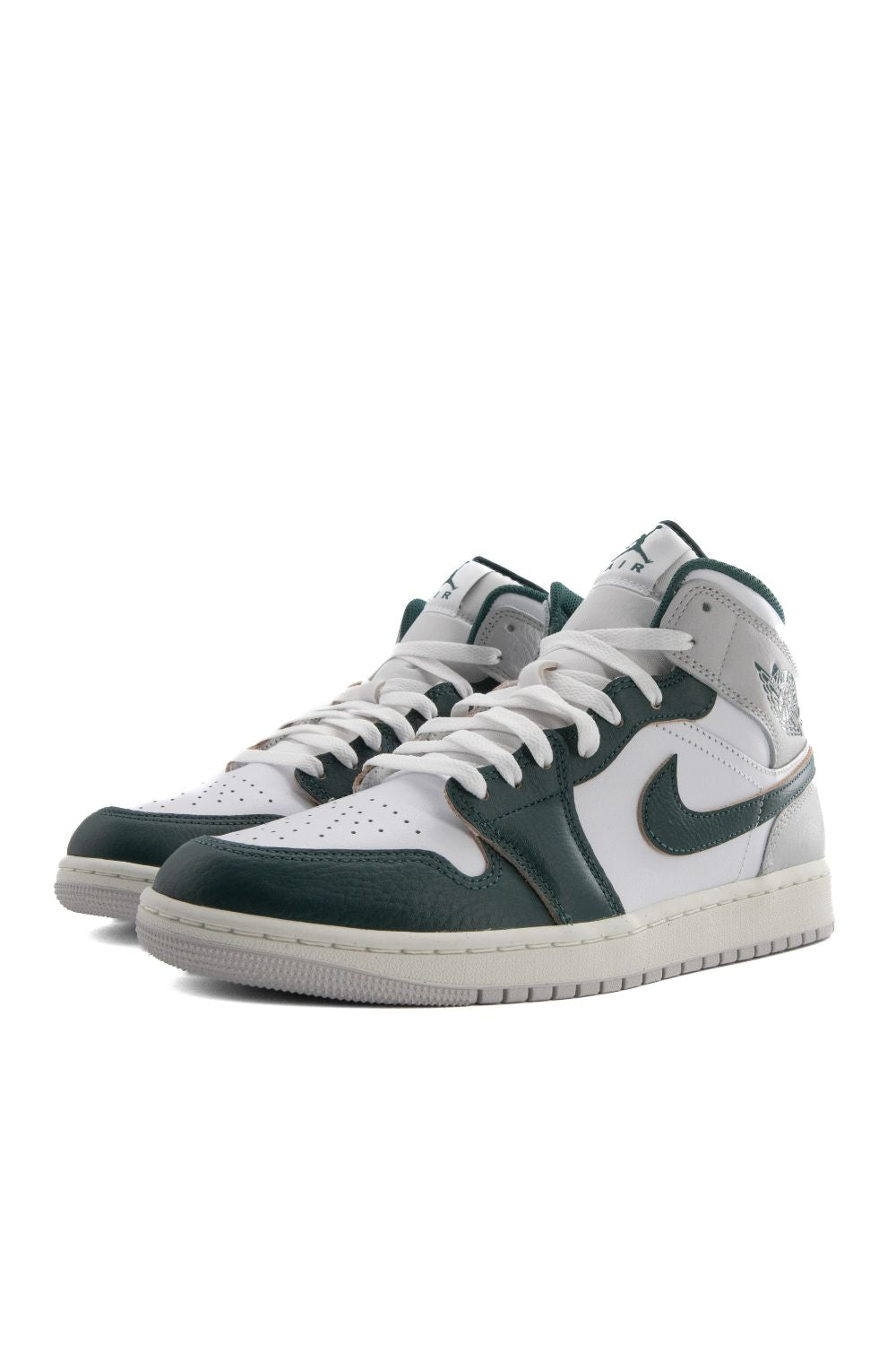Air Jordan 1 Mid SE 'White/Oxidized Green' - ROOTED