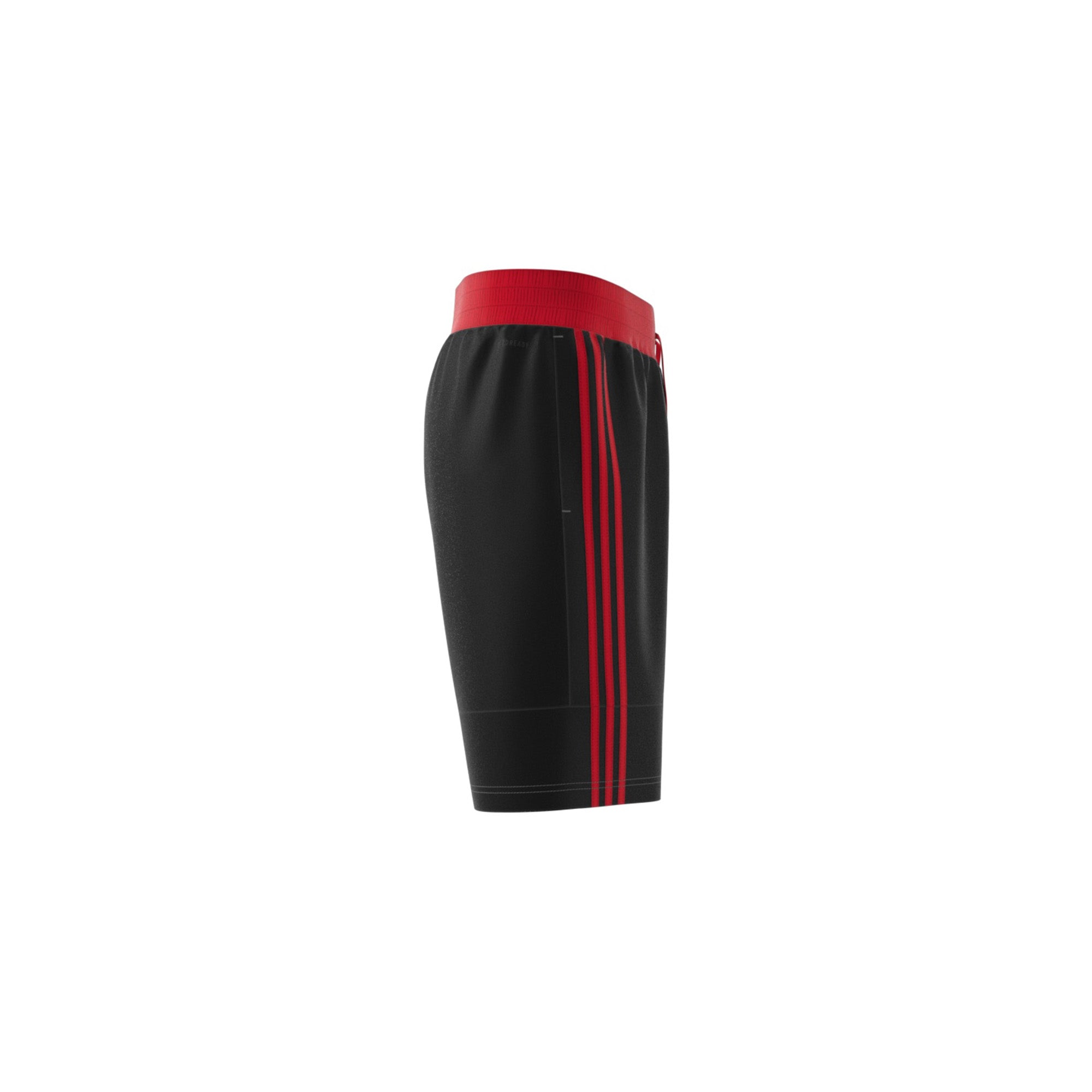 Adidas 3G Speed X Shorts 'Black/Scarlet' - ROOTED