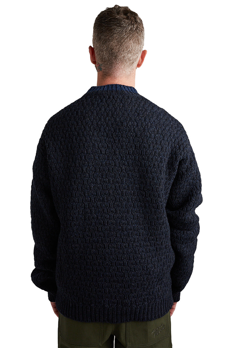 Marni Mouline' Shetland Sweater 'Ink' - ROOTED