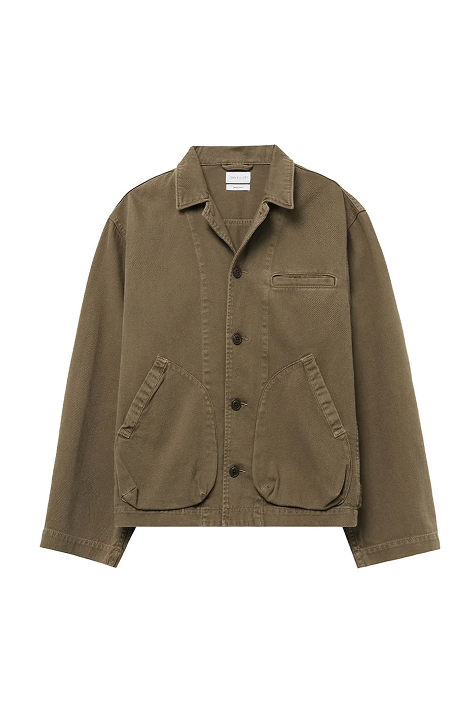 John Elliott Cotton Chore Jacket 'Brown' - ROOTED