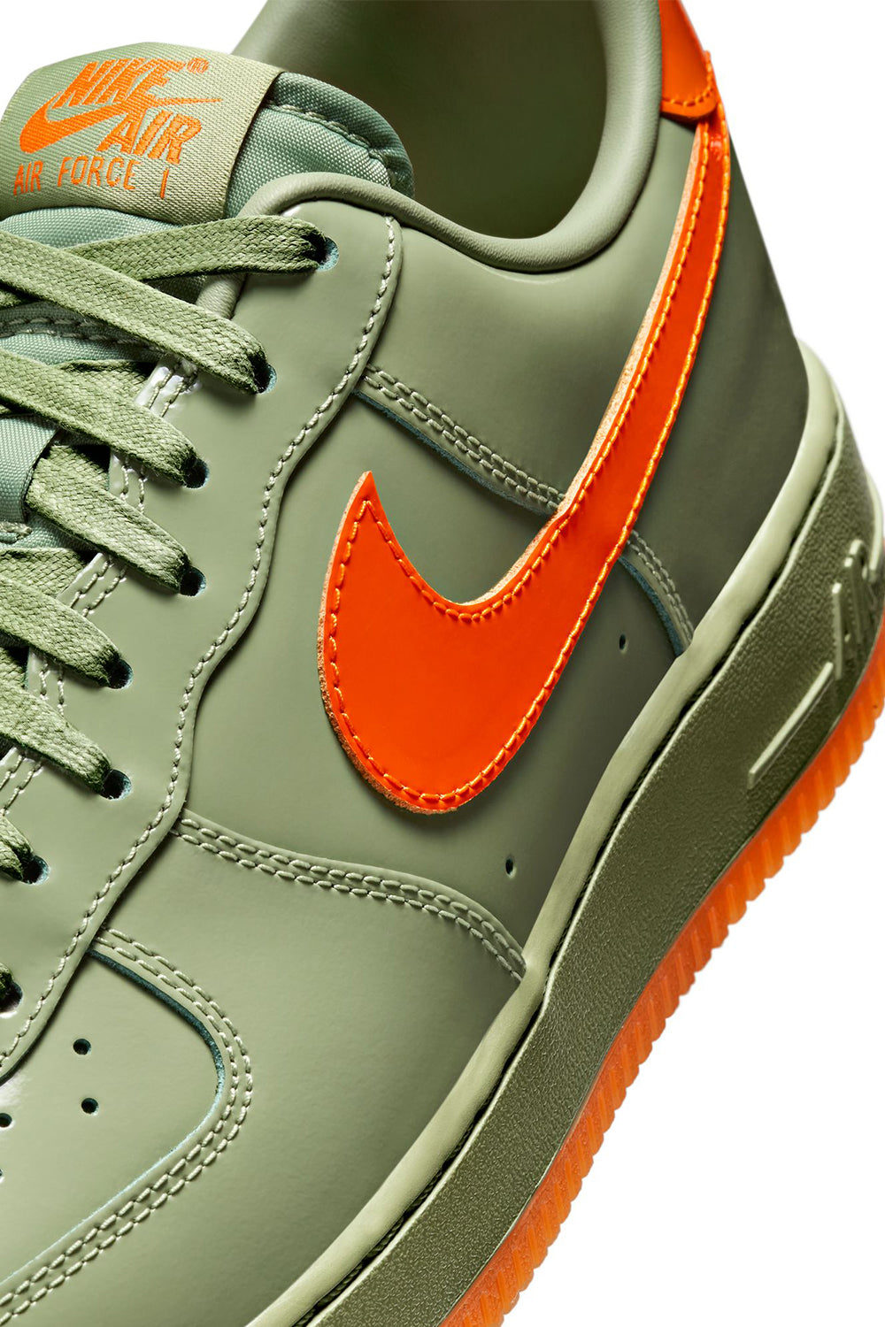 Air Force 1 '07 PRM 'Oil Green/Safety Orange'