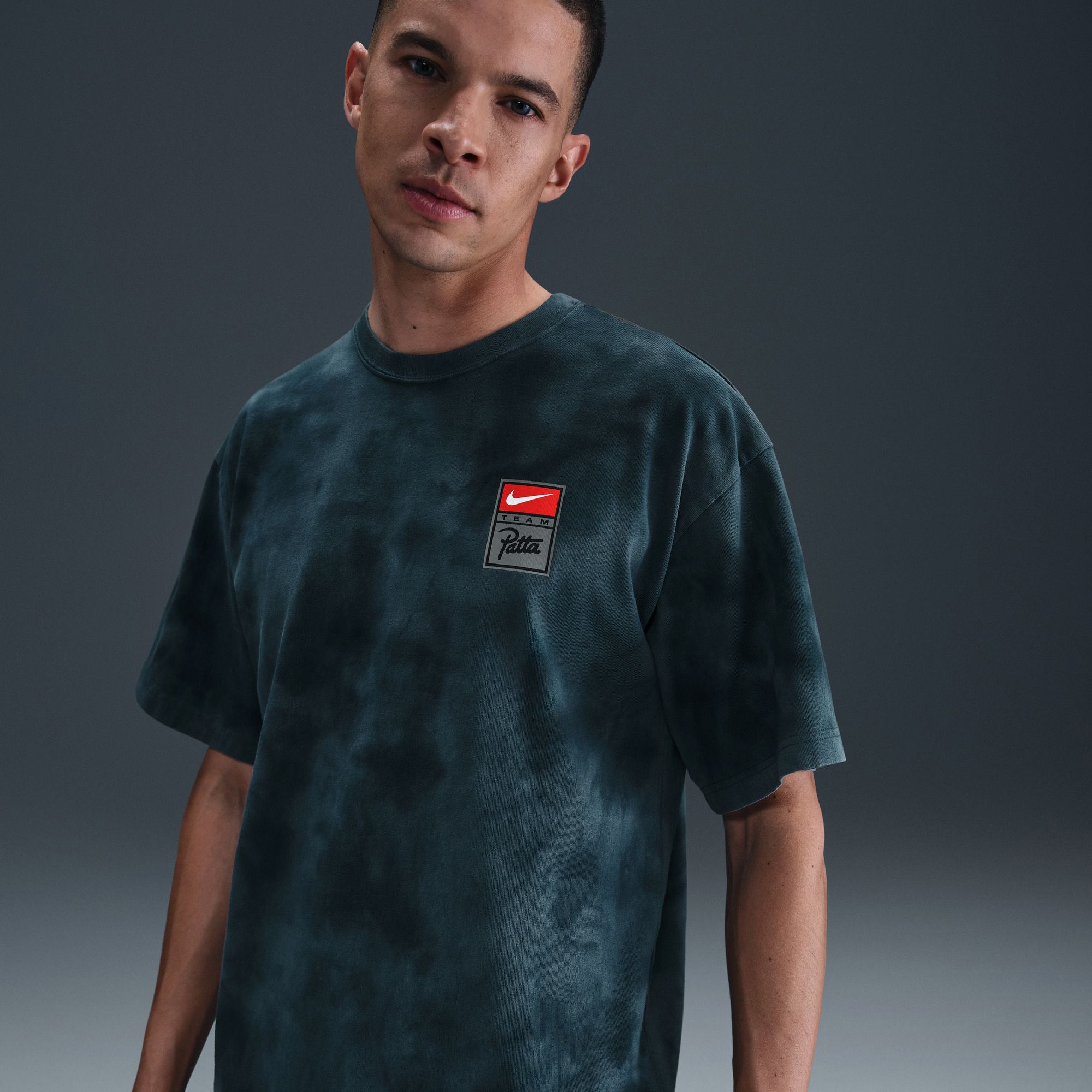 Nike x Patta Graphic Tee 'Squadron Blue/Deep Ocean'