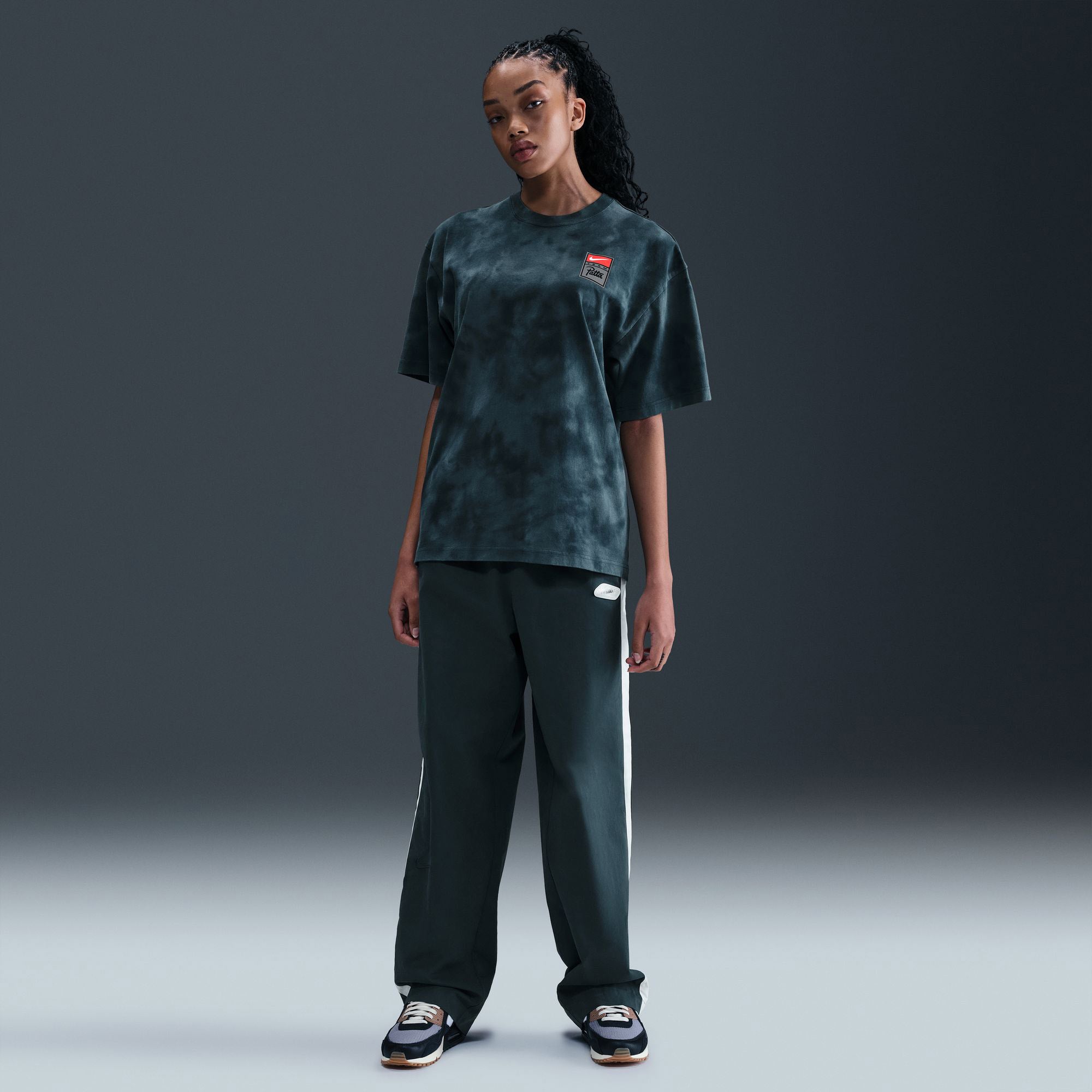 Nike x Patta Graphic Tee 'Squadron Blue/Deep Ocean'