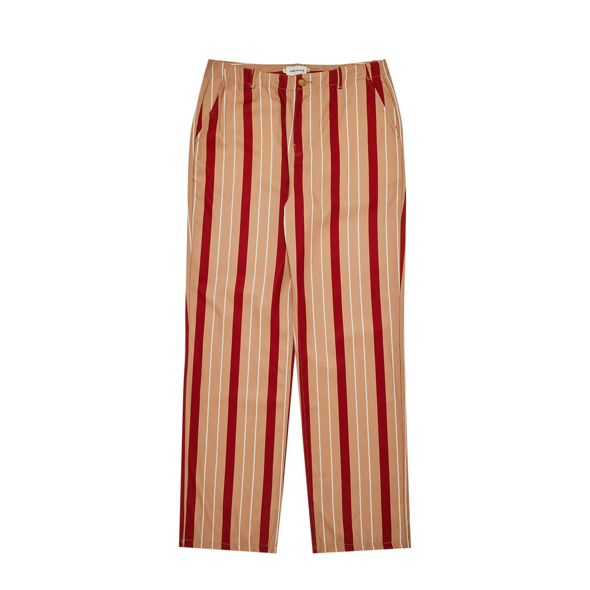 Honor The Gift Mens Private Stripe Pants 'Tan' - ROOTED