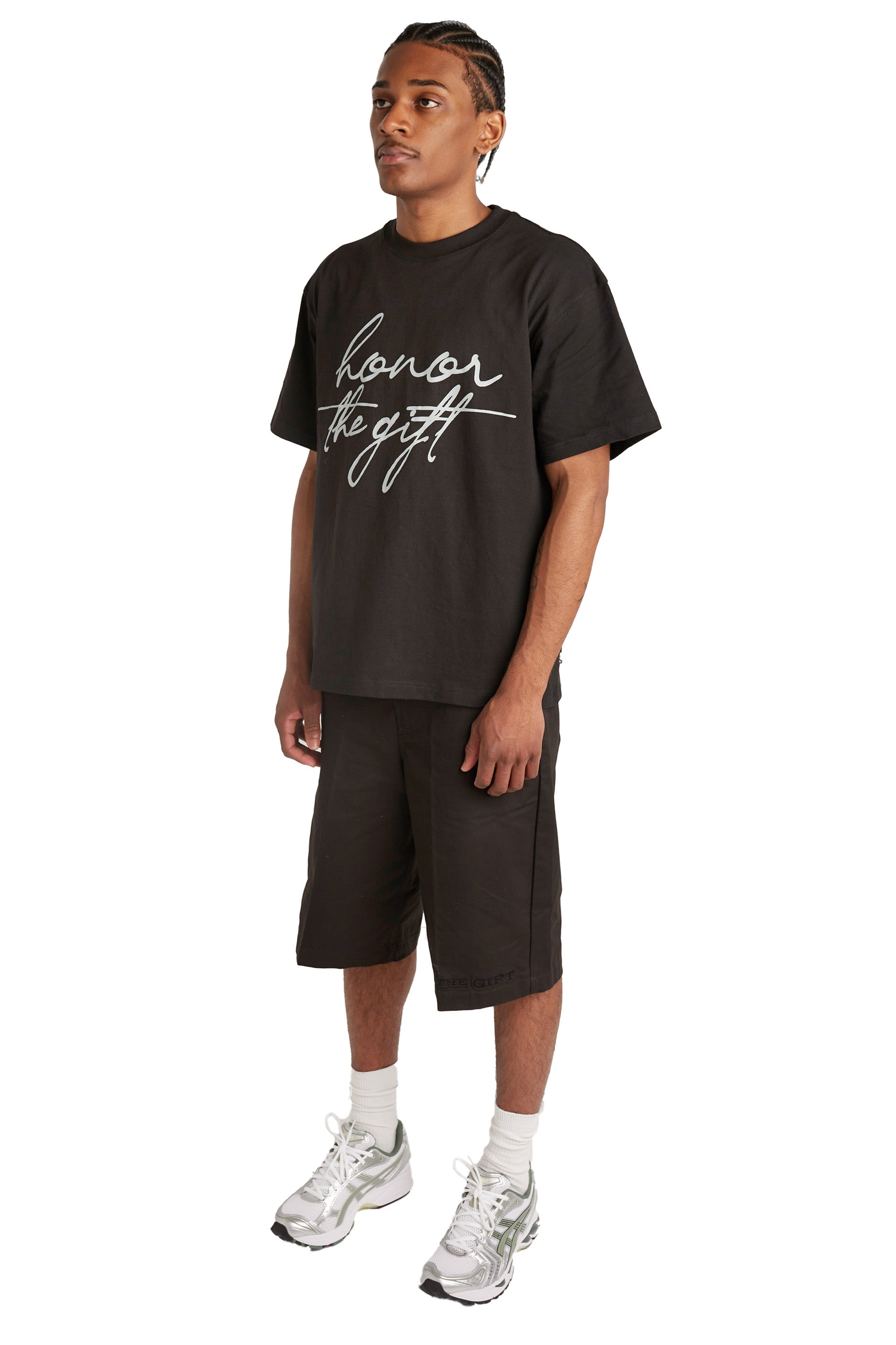 Honor The Gift Shop Shorts 'Black' - ROOTED
