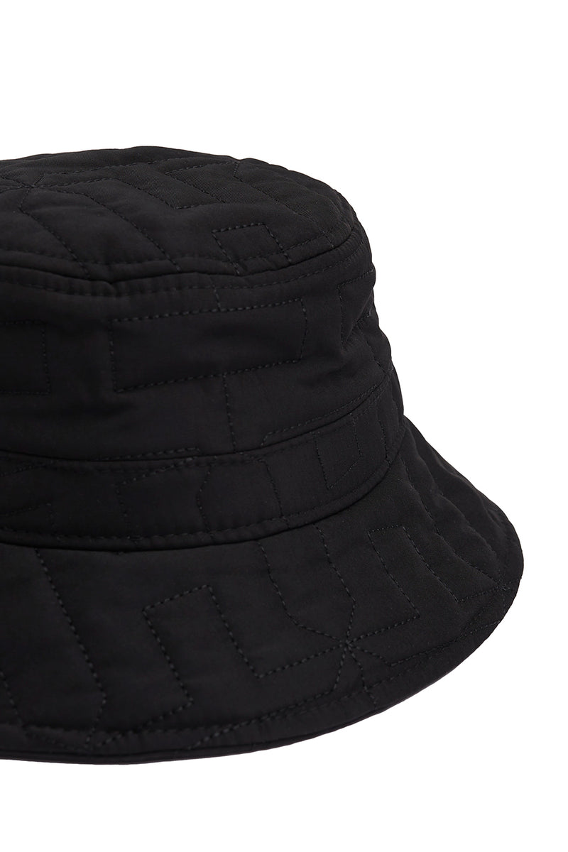 Honor The Gift Quilted Bucket Hat 'Black' - ROOTED