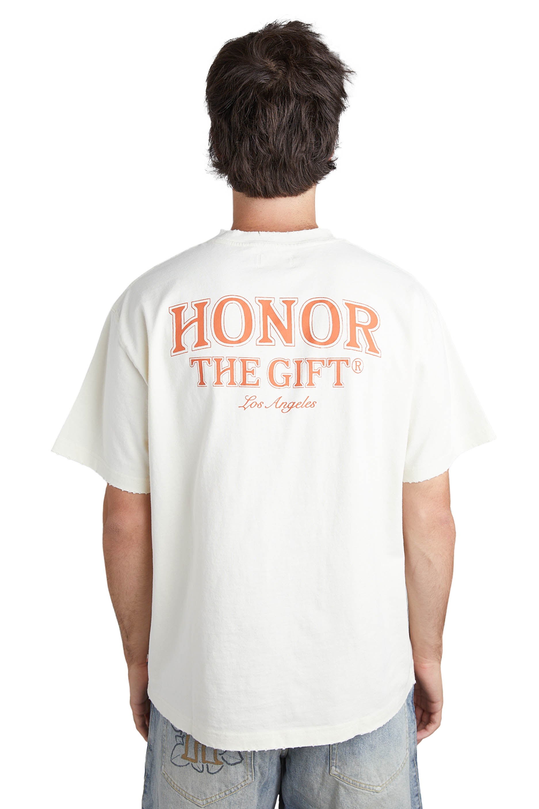 Honor The Gift Floral Pocket Tee 'Bone' - ROOTED