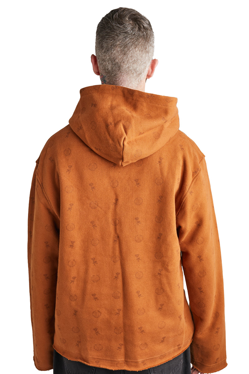 Honor The Gift Raw Edge Hoodie 'Copper' - ROOTED