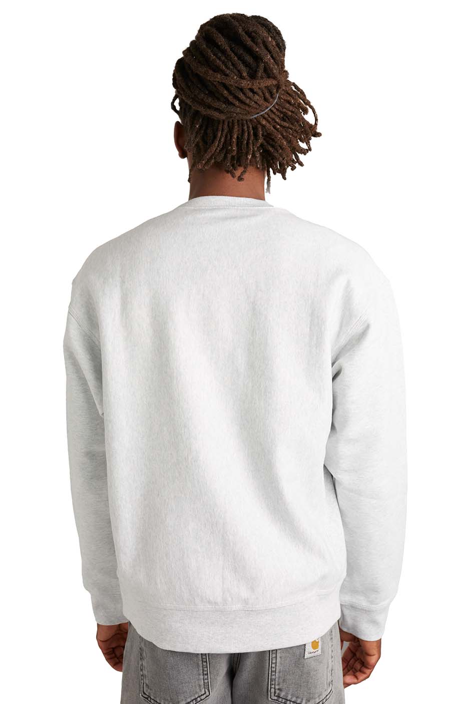 Carhartt WIP Locker Sweatshirt 'Ash Heather' - ROOTED