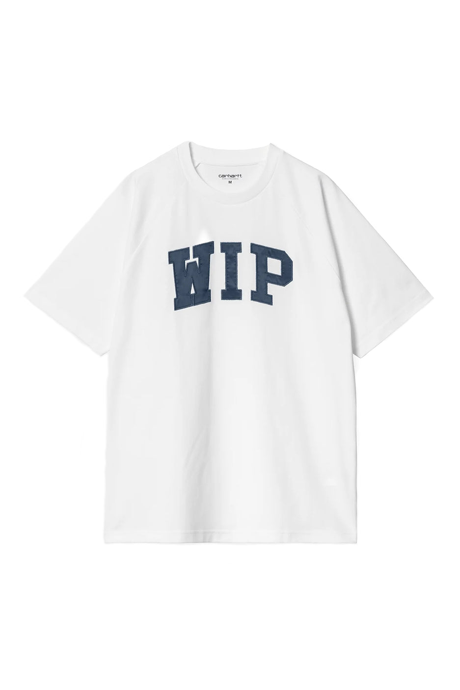Carhartt WIP 'WIP' Tee 'White/Dusky Blue' - ROOTED