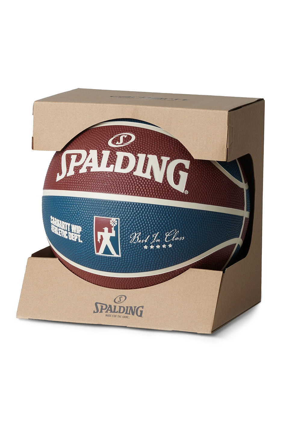 Carhartt WIP Spalding Basketball 'Mulberry/Dusky Blue' - ROOTED