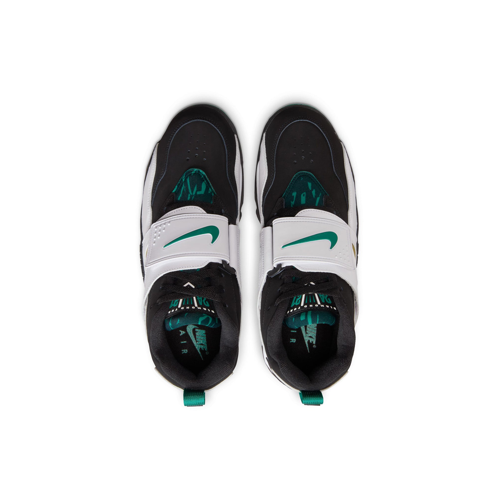 Nike Air Diamond Turf 93 'Black/Mystic Green' Shoes - ROOTED