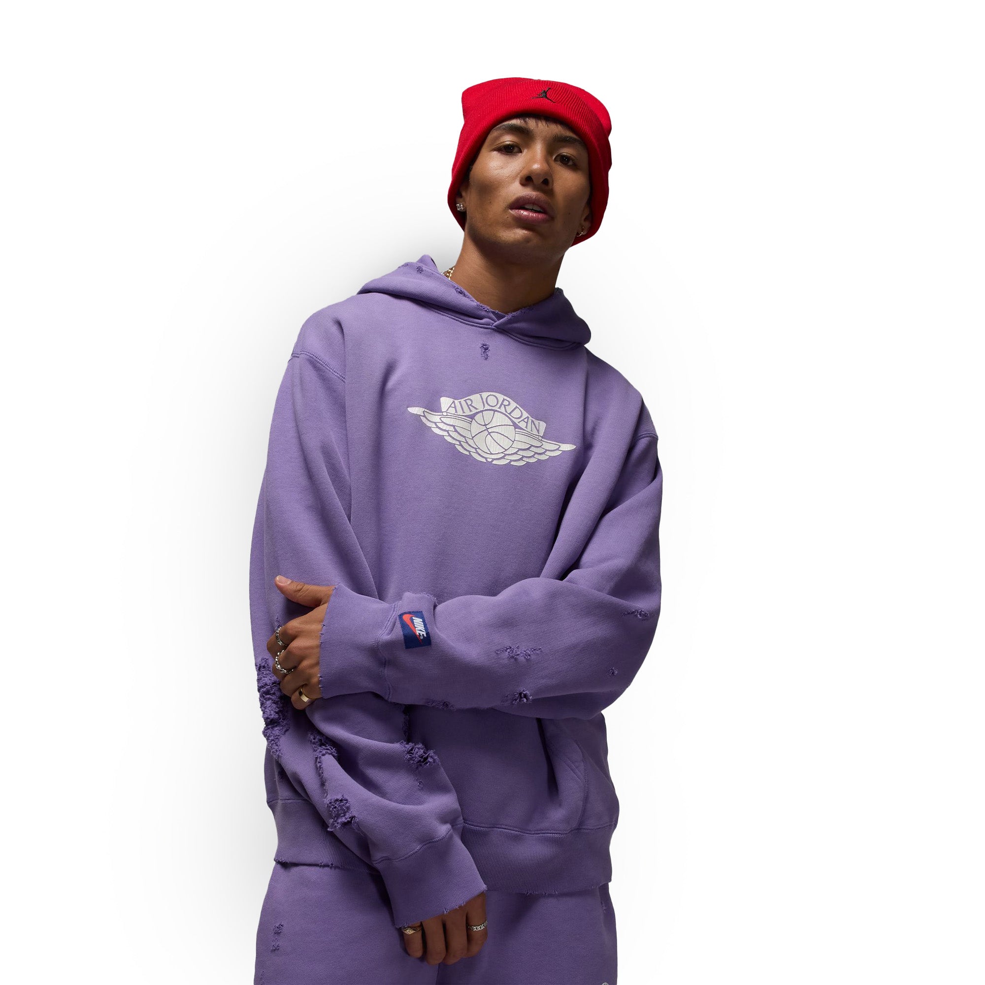 Jordan Rare Air Hoodie 'Purple Earth' - ROOTED