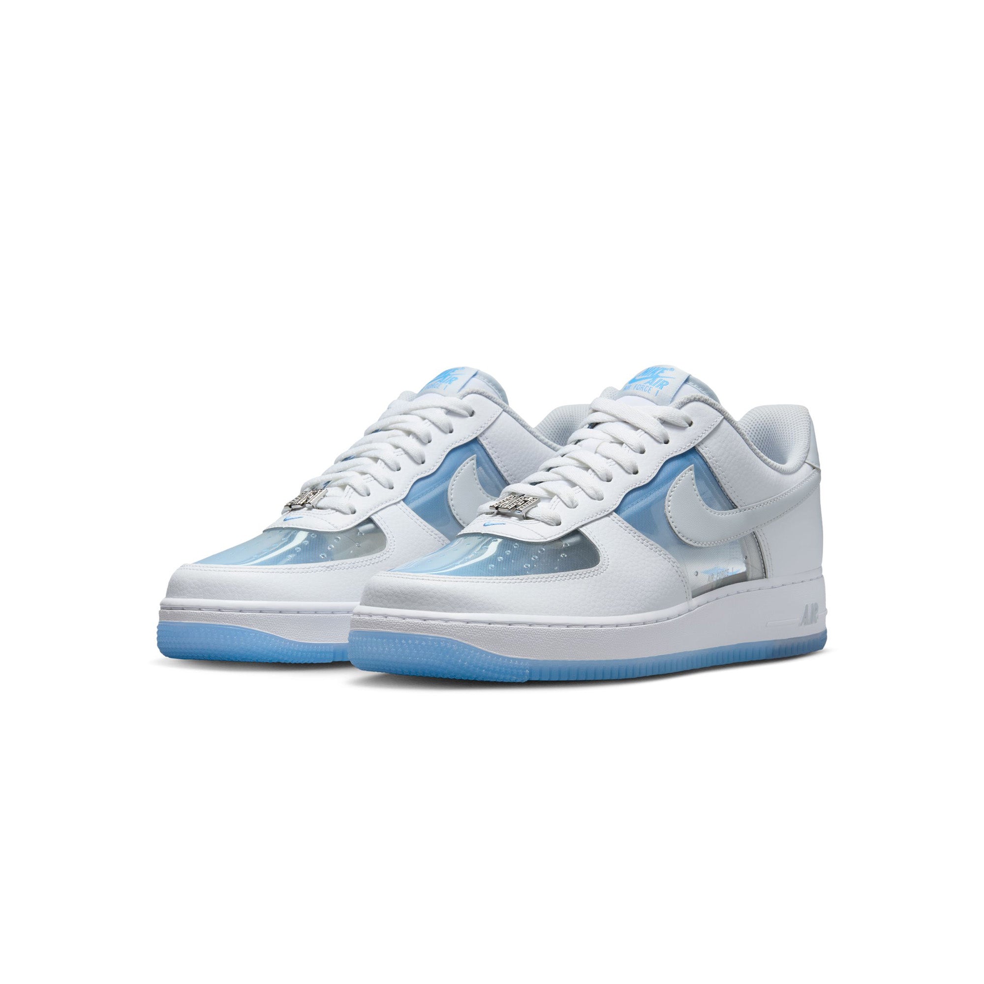 Nike Air Force 1 Retro 'White/Pure Platinum/University Blue'