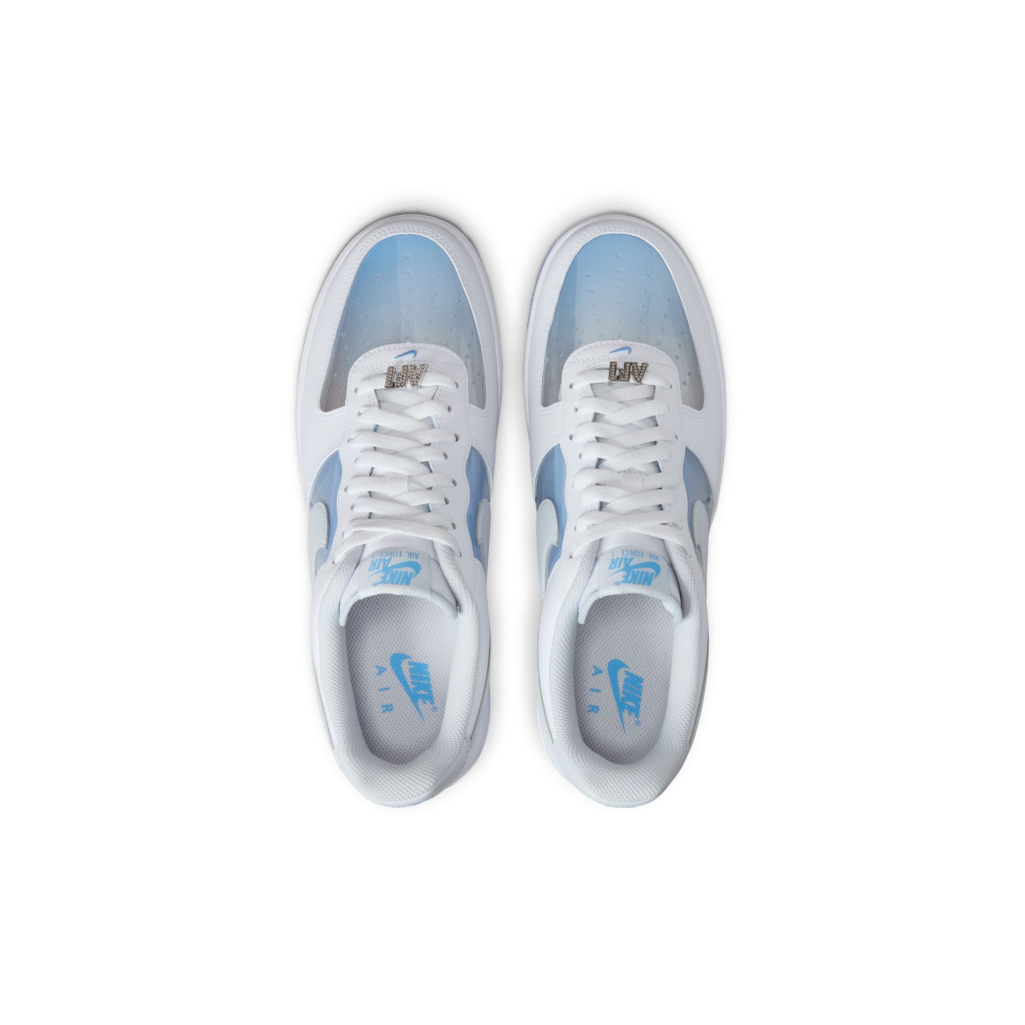 Nike Air Force 1 Retro 'White/Pure Platinum/University Blue'