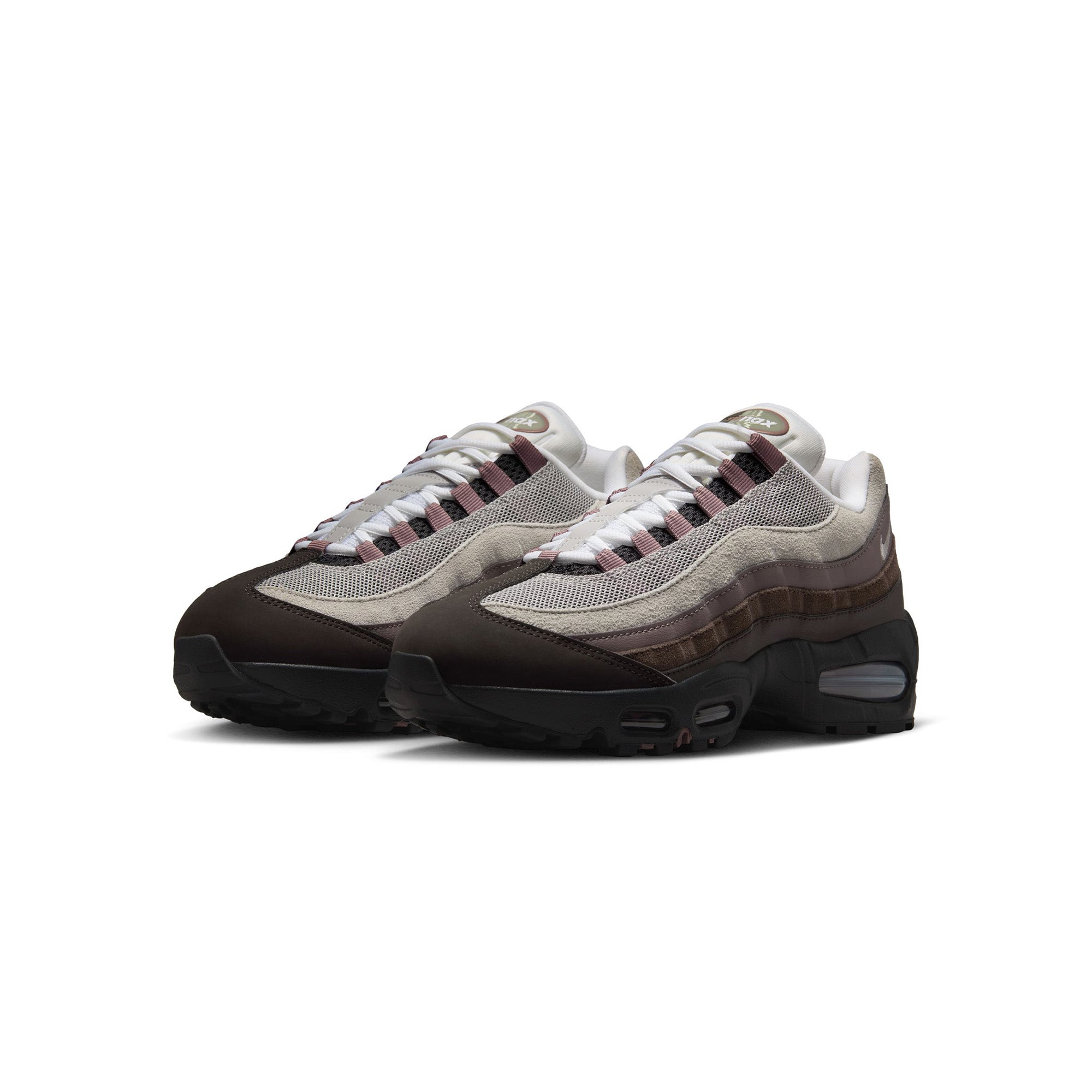 Womens Nike Air Max 95 'Velvet Brown/Pearl Grey' - ROOTED