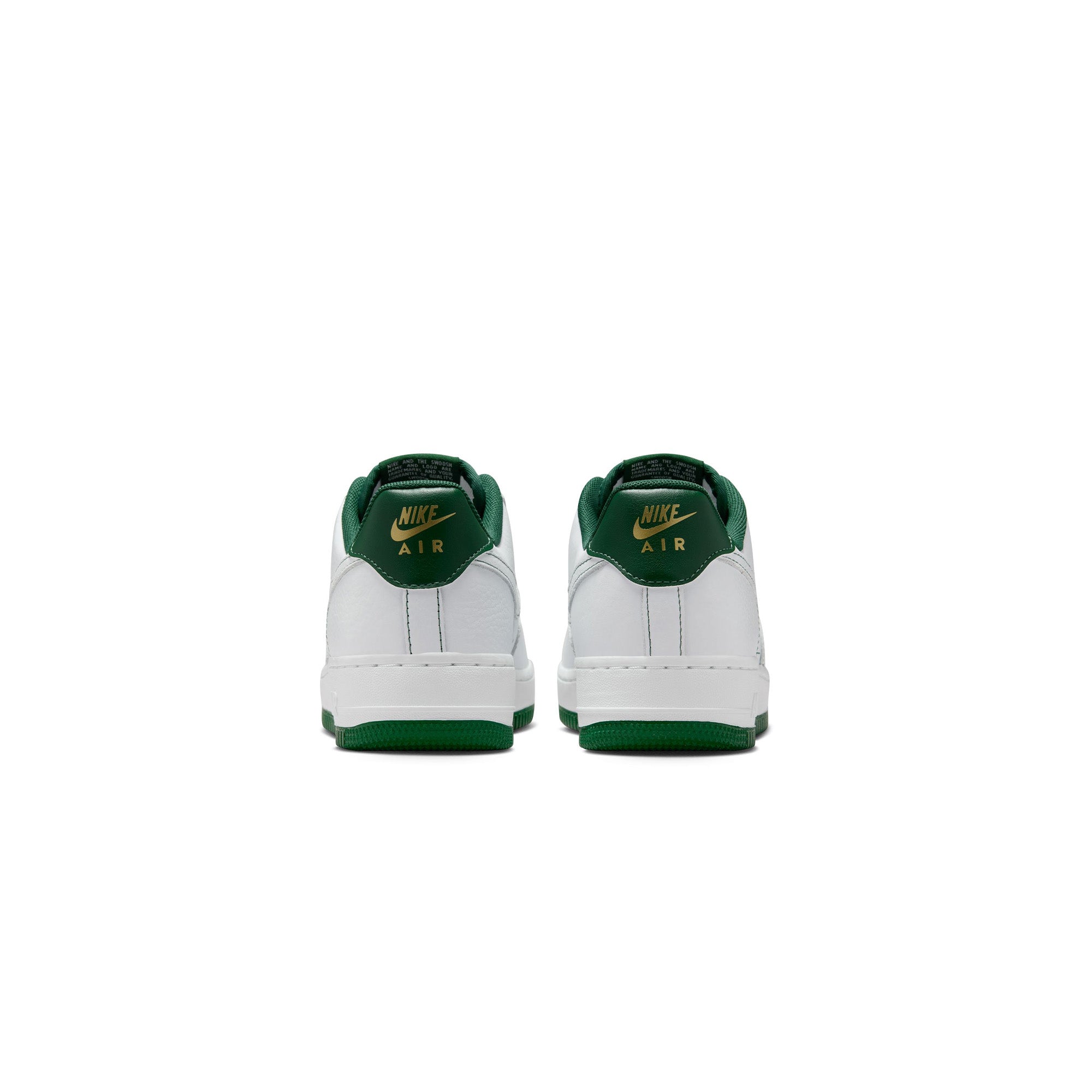 Womens Nike Air Force 1 '07 Mini Jewel 'Black/Gorge Green/Metallic Green' - ROOTED