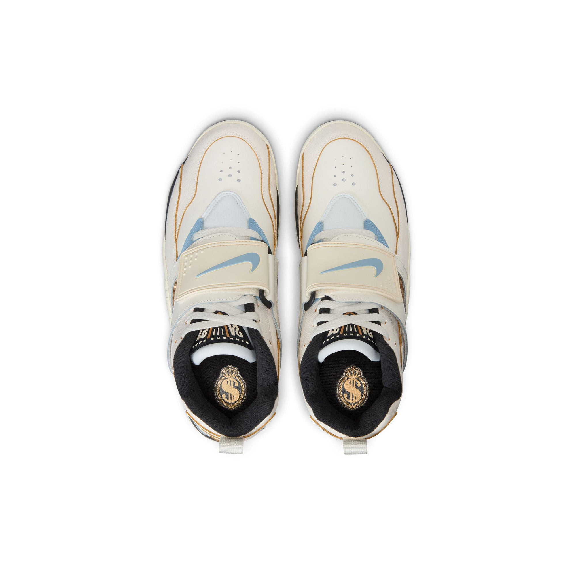 Nike Air Diamond Turf 'Sail/Mica Blue' Shoes - ROOTED