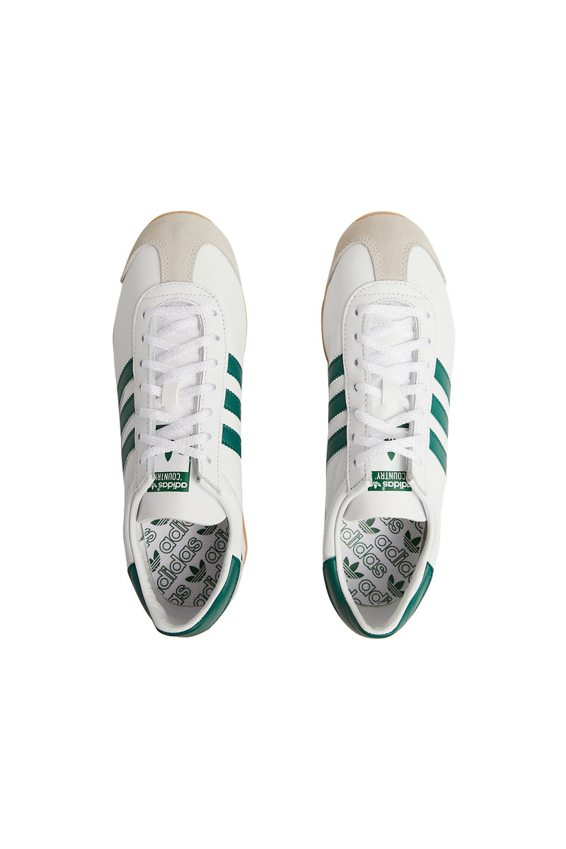 Adidas Country OG 'Footwear White/Collegiate Green' - ROOTED