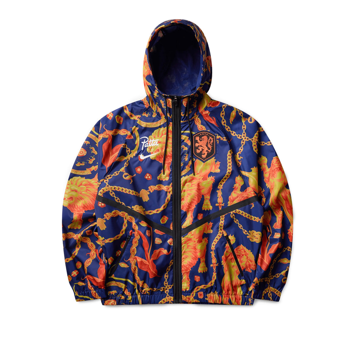 Nike x Patta Netherlands Anthem Jacket 'Deep Royal' - ROOTED