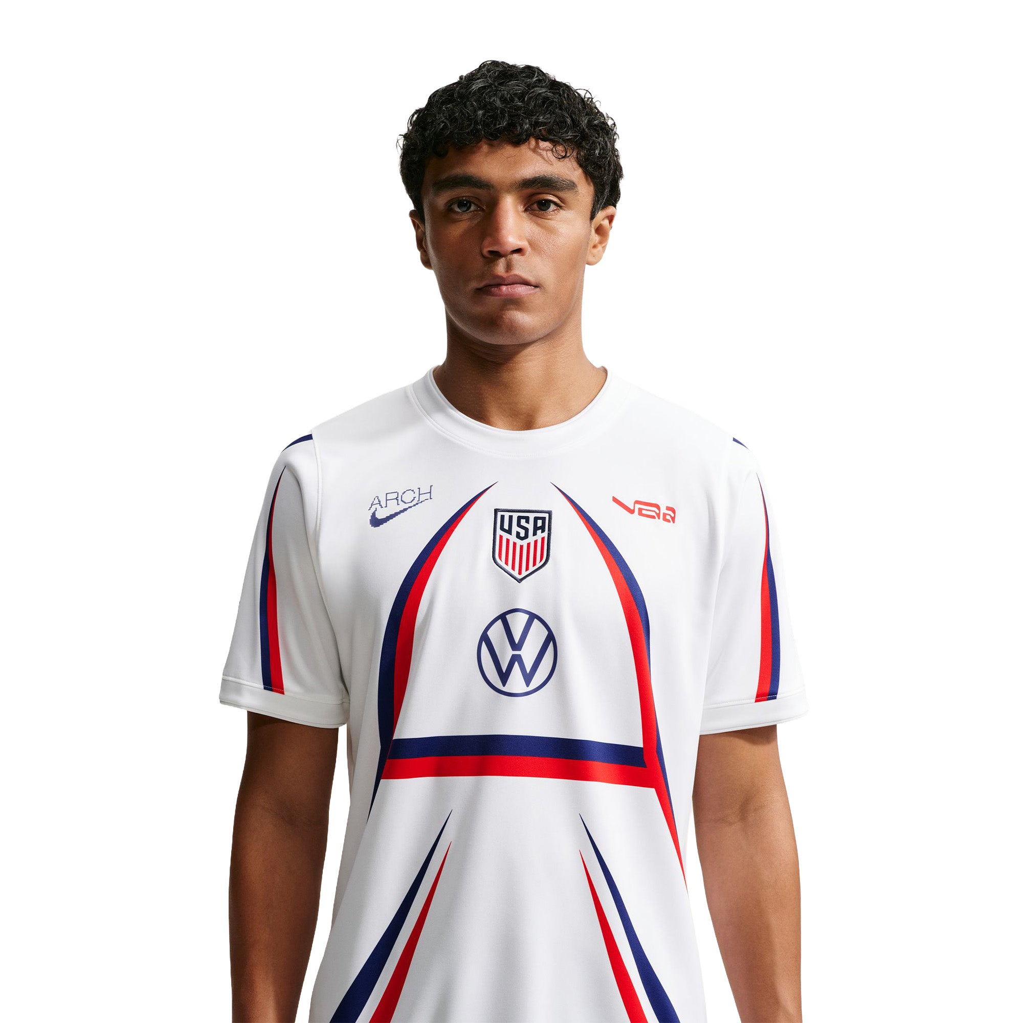 Nike x V.A.A. Academy Pro Short-Sleeve Soccer Top 'White'