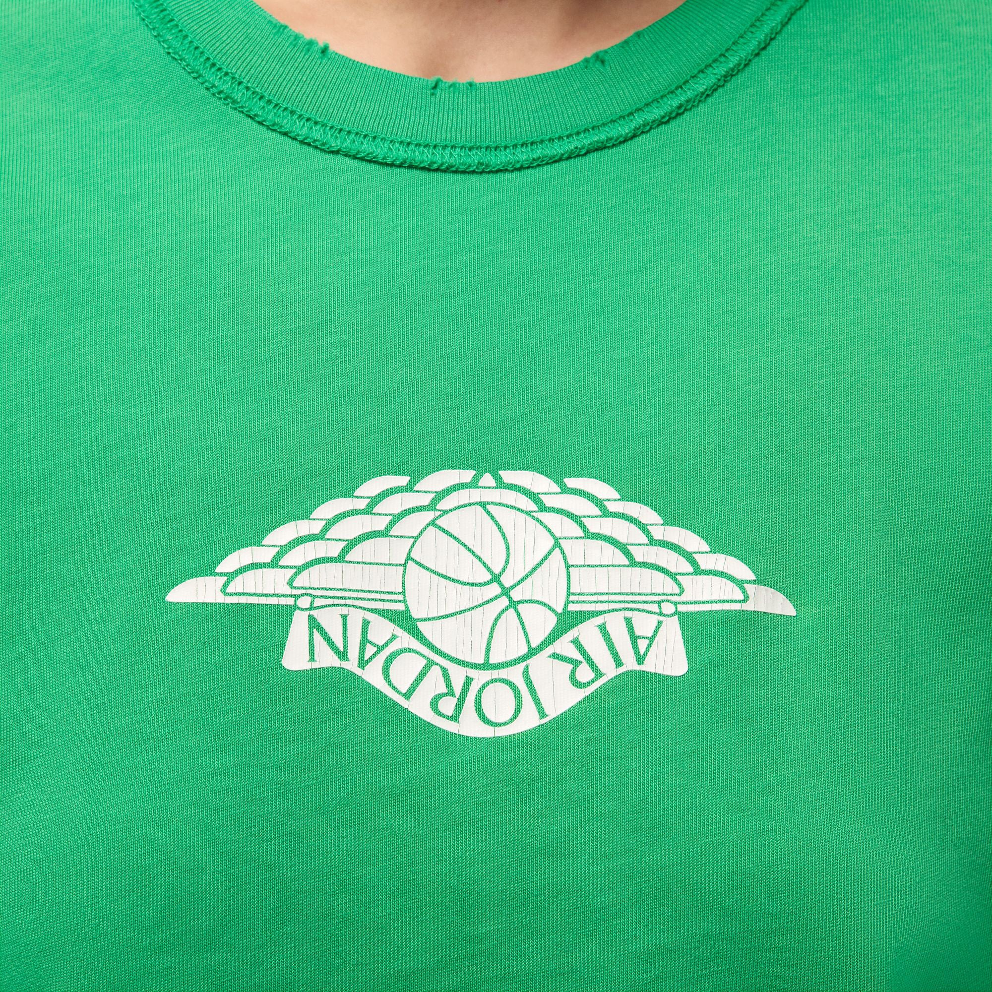 Womens Jordan Rare Air Tee 'Stadium Green' - ROOTED