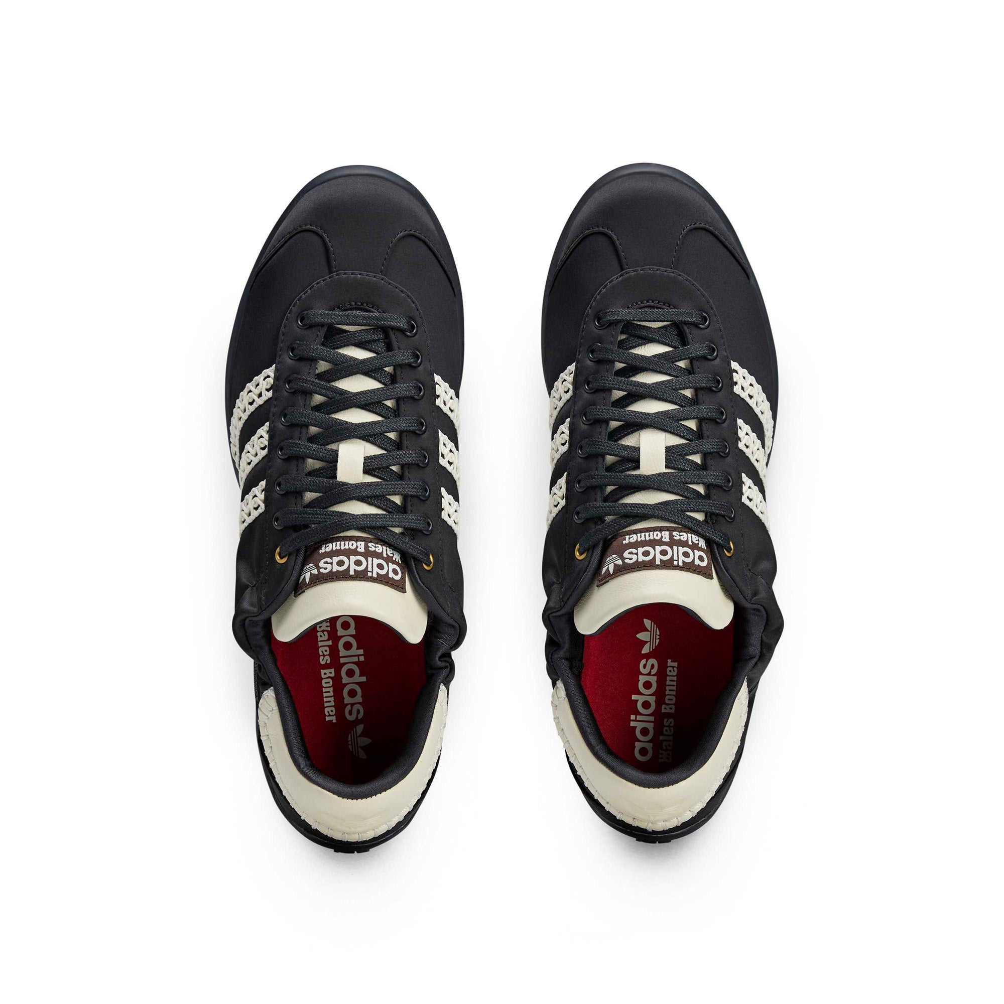 adidas x Wales Bonner Karintha Lo Satin 'Black/Dark Brown' - ROOTED