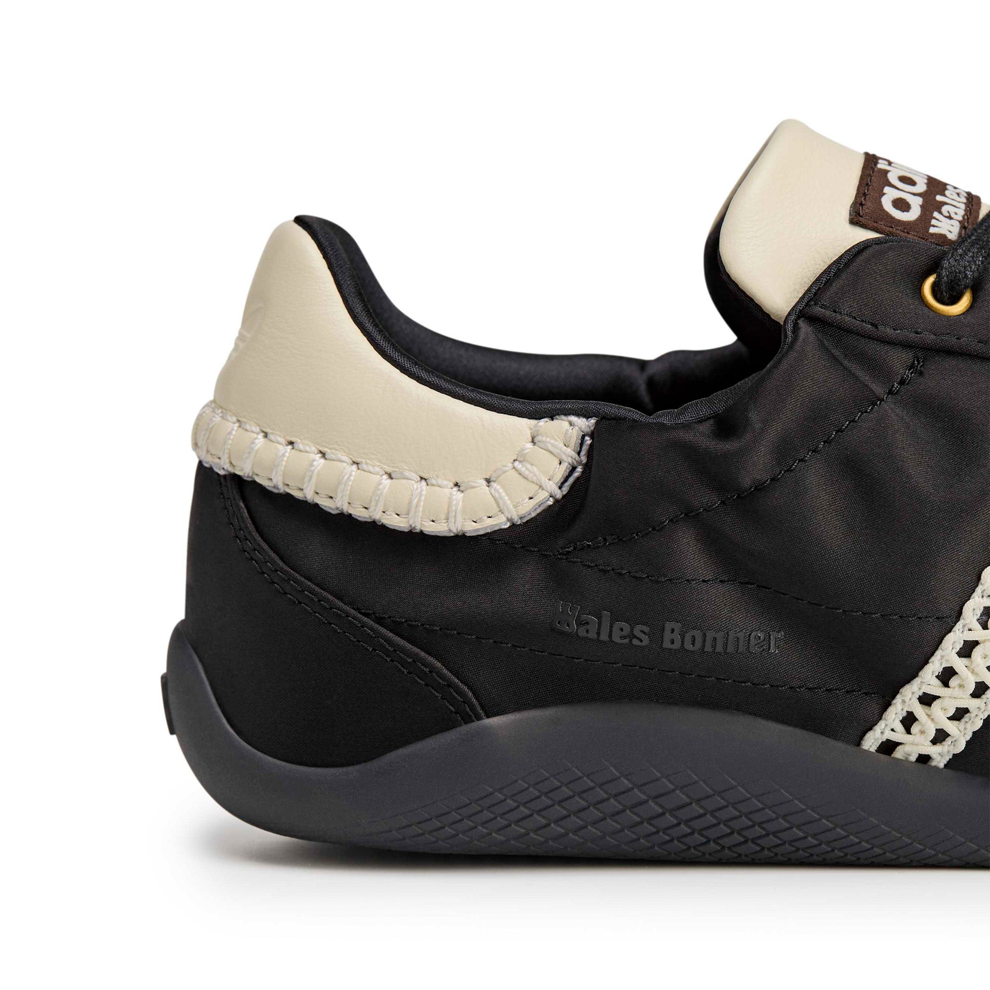 adidas x Wales Bonner Karintha Lo Satin 'Black/Dark Brown' - ROOTED