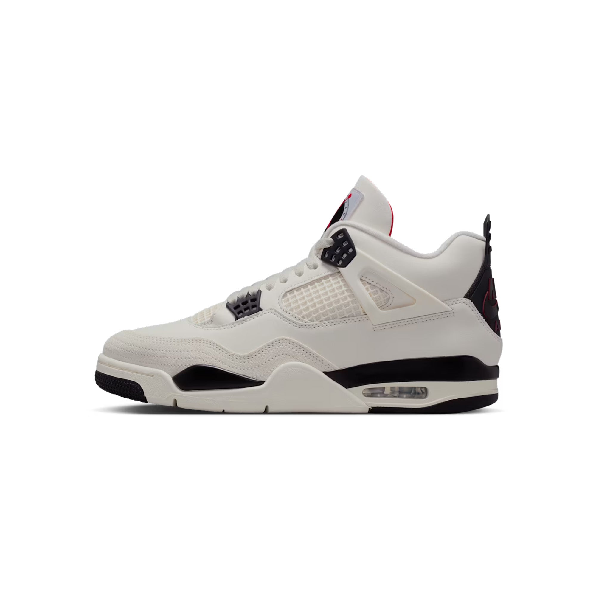 Air Jordan 4 Retro OG FC 'Sail/Black/University Red'
